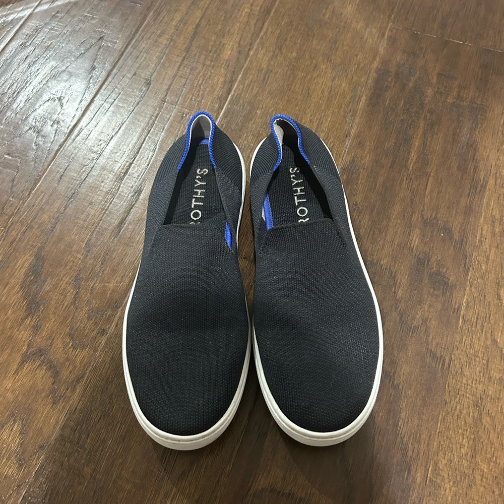 Rothy's Black and Blue Flats & Loafers